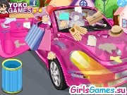 Игра Уборка машины Игра Уборка машины